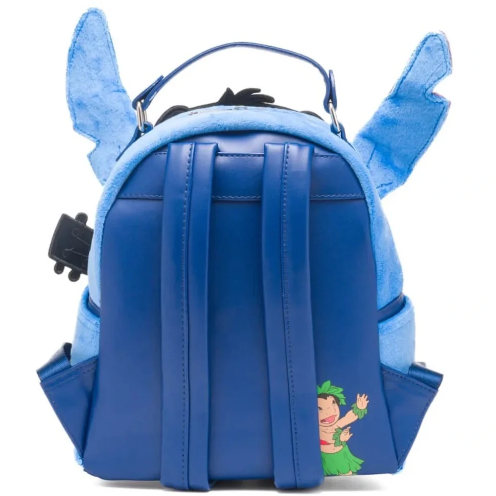 Loungefly Disney Lilo & Stitch Ukulele Cosplay Womens Backpack NEW T#10